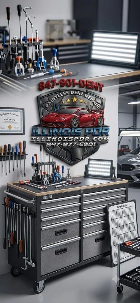 Auto dent repair — smooth factory finish without repainting